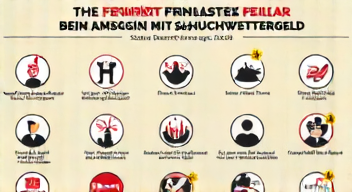 Die 6 häufigsten Fehler bei Schlechtwettergeld