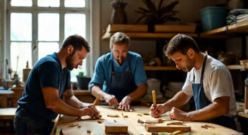 Teamarbeit und Innovation im Handwerk (3/10)